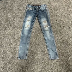 Rock Revival Skinny Jeans Size 27x31